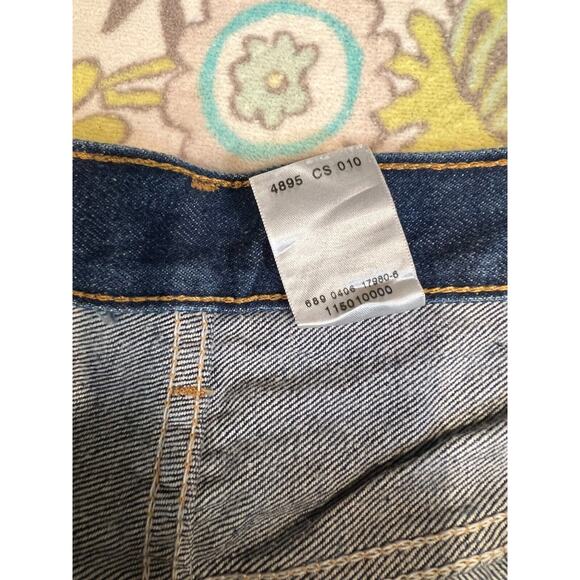 Levis 501 Double XX Straight Blue Button Fly Jeans Mens 48 x 30 See MEas - Picture 5 of 8